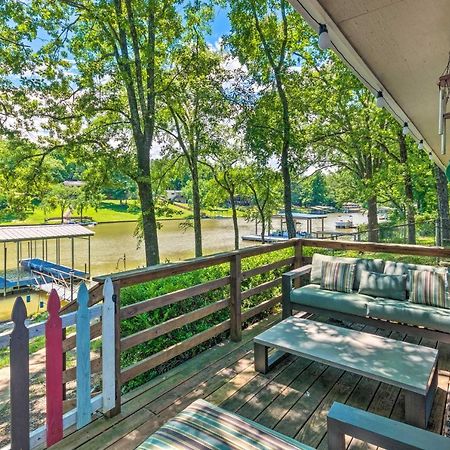 Lakefront Hot Springs Home With Updated Deck And Dock! Eksteriør bilde