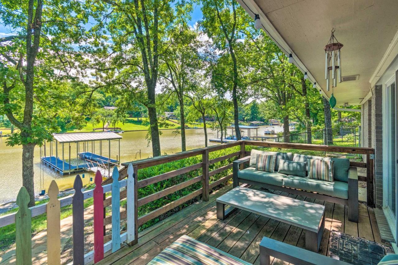 Lakefront Hot Springs Home With Updated Deck And Dock! Eksteriør bilde