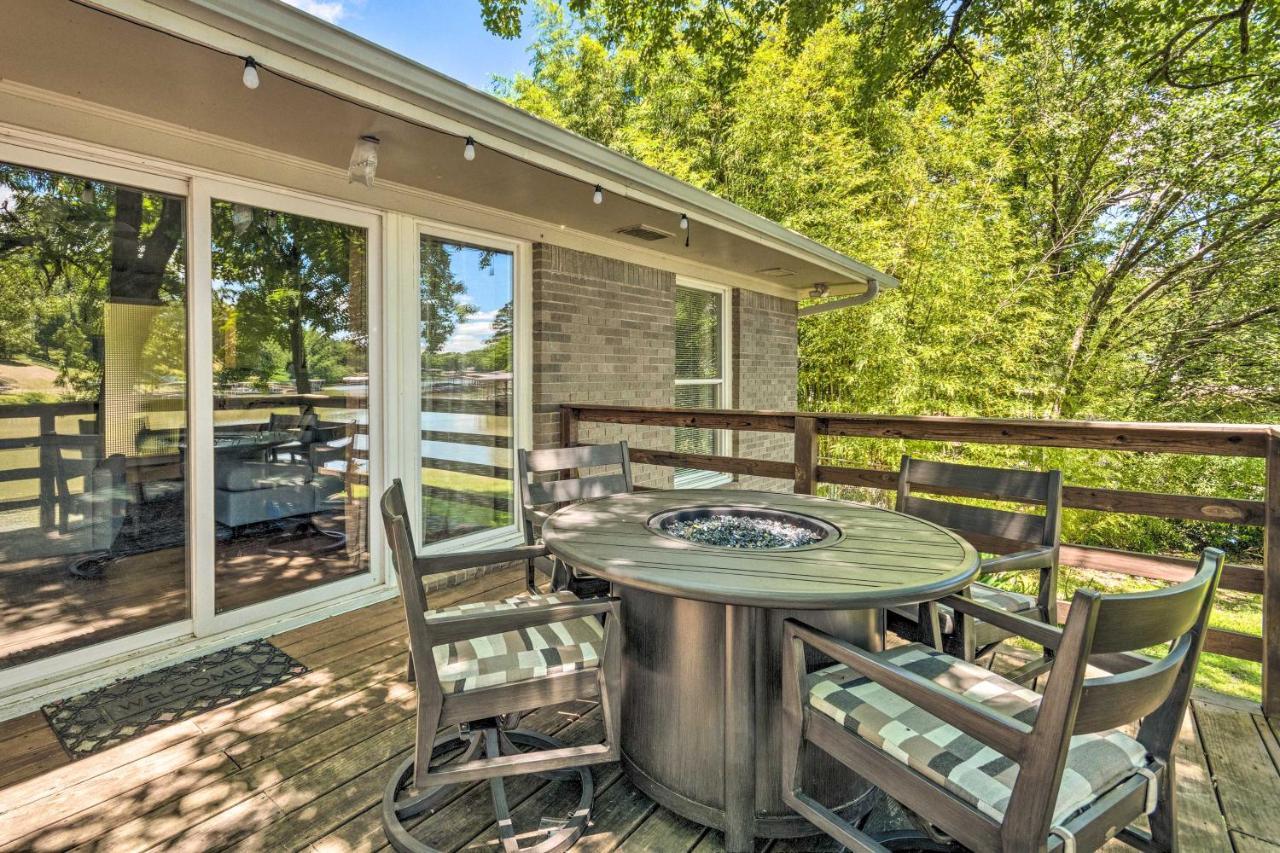 Lakefront Hot Springs Home With Updated Deck And Dock! Eksteriør bilde