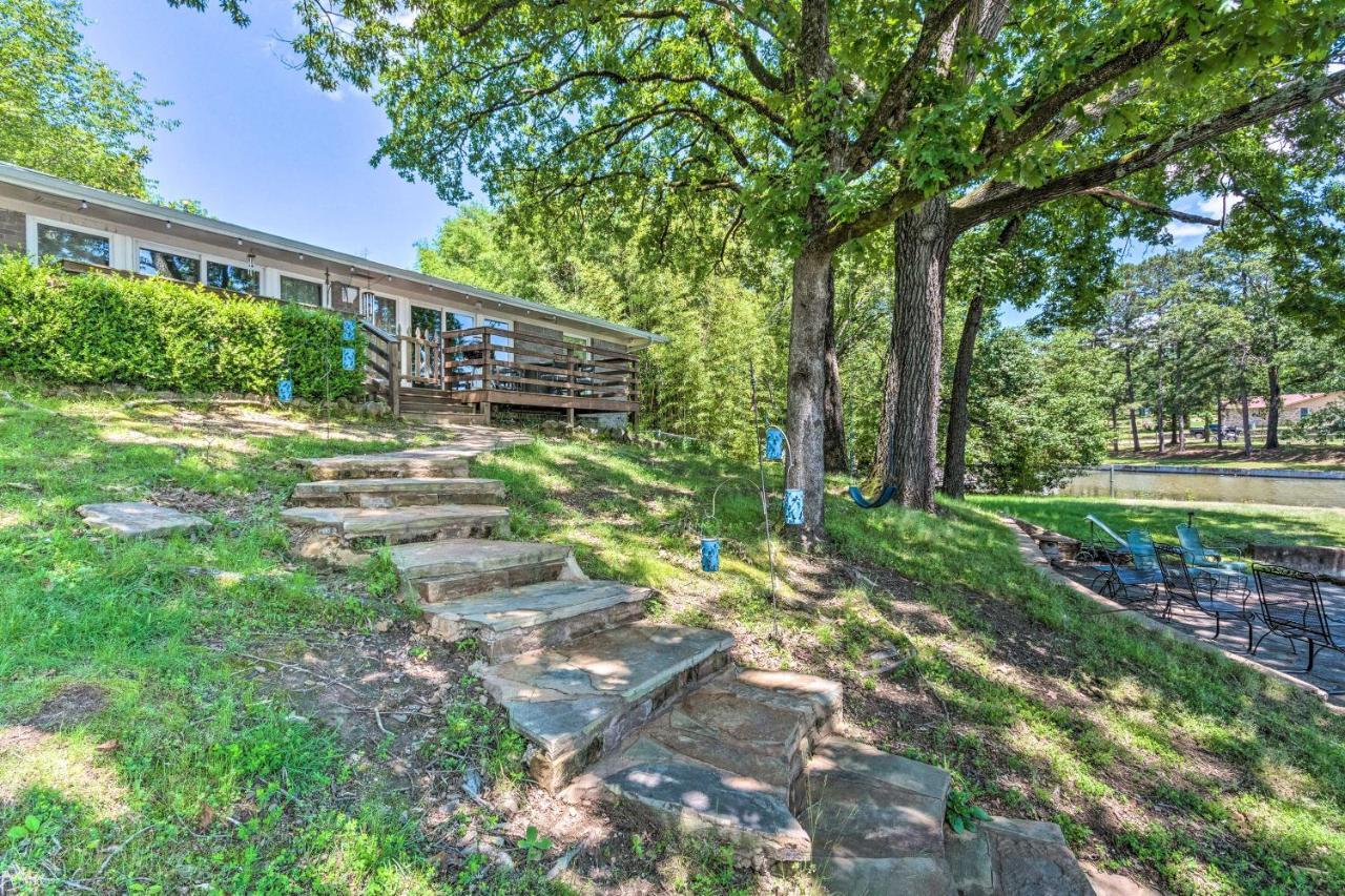 Lakefront Hot Springs Home With Updated Deck And Dock! Eksteriør bilde